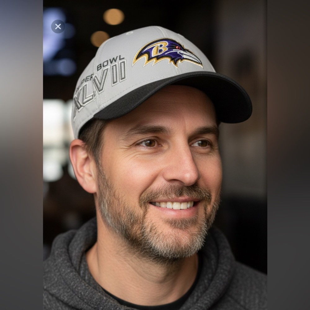 Baltimore Ravens Super Bowl XLVII hat Small/Medium